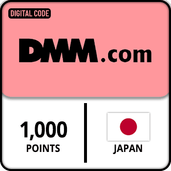 DMM.com Gift Card 1000 Points Japan product image