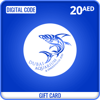 Dubai Aquarium Gift Card 20 AED UAE product image