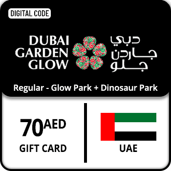 Dubai Garden Glow Gift Card 70 AED UAE product image