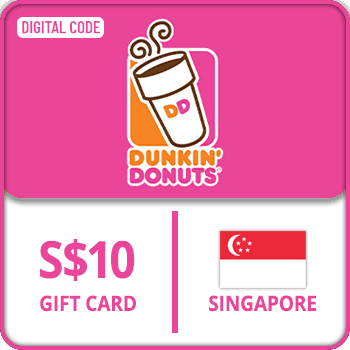 Dunkin_ Donuts Gift Card 10 SGD SINGAPORE product image