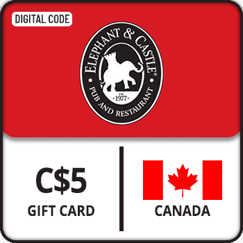 Elephant & Castle Gift Card C$5 CANADA product image