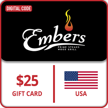 Embers Restaurant eGift Gift Card $25 USA product image
