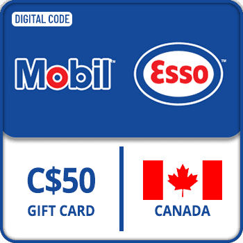 Esso & Mobil Gift Card C$50 CANADA product image