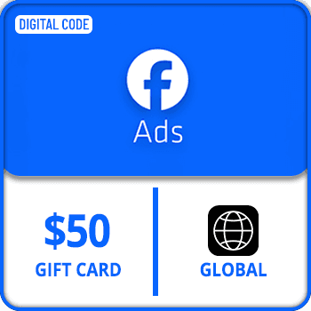 Rewarble Facebook Ads Gift Card $50 Global product image