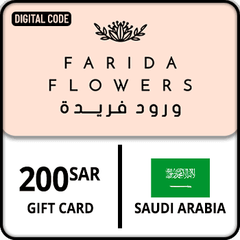 Farida Flowers Gift Card 200 SAR KSA product image