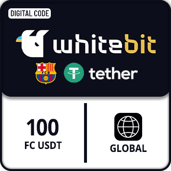 WhiteBit FC Barcelona Edition Gift Card 100 USDT Global product image