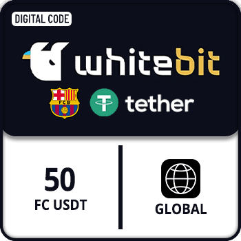 WhiteBit FC Barcelona Edition Gift Card 50 USDT Global product image