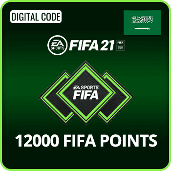 FIFA 21 Gift Card 12000 Points Saudi Arabia product image