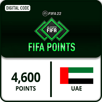 FIFA 22 Points Gift Card 4600 AED UAE product image