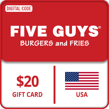 Five Guys Gift Card $20 USA product image