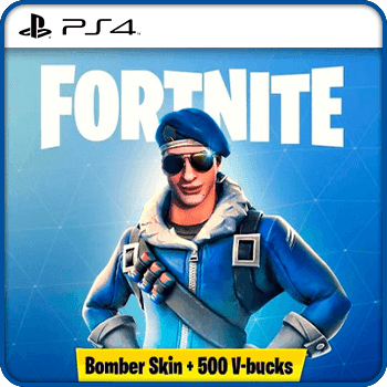 Fortnite Bomber Skin 500 VBucks (PS4) PSN Game Key Global product image