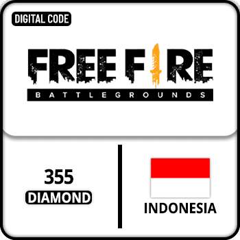 Free Fire Gift Card 355 Diamond Indonesia product image