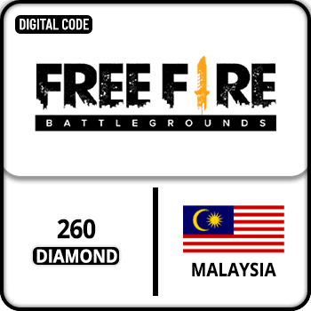 Free Fire Gift Card 260 Diamond Malaysia product image