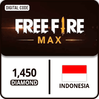 Free Fire Max Gift Card 1450 Diamond Indonesia product image