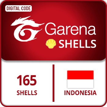 Garena Shells Gift Card 165 Shells INDONESIA product image