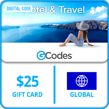 GCodes Hotel & Travel Gift Card $25 Global product image