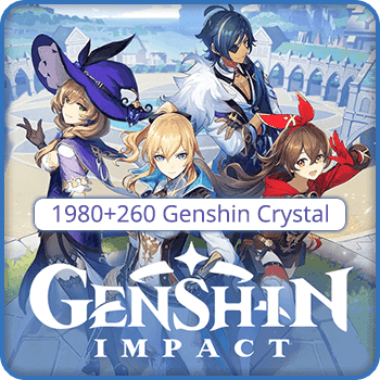 Genshin Impact Mobile 1980+260 Crystals Global product image