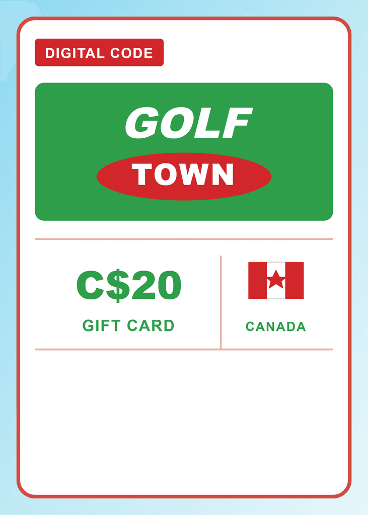 Golf Town Gift Card 20 CAD CANADA product image