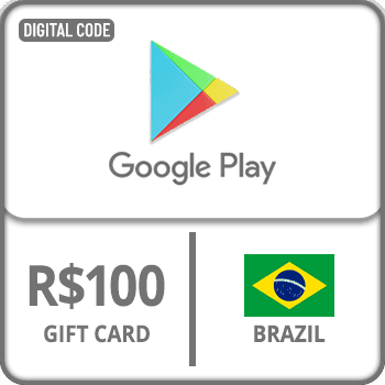 Google Play Gift Card 100 BRL Brazil product image