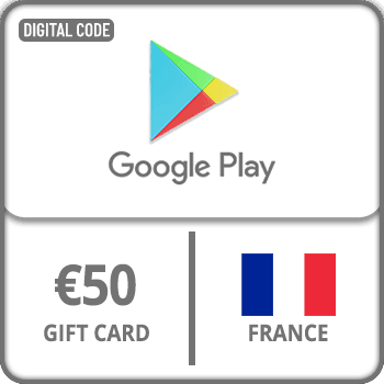 Google Play Gift Card 50 EUR France product image