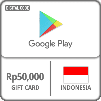 Google Play Gift Card 50000 IDR Indonesia product image