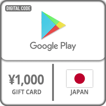Google Play Gift Card 1000 JPY Japan product image