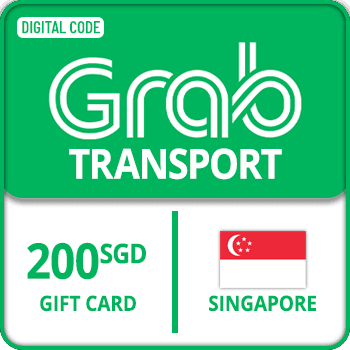 Grab Gift Cards TRANSPORT $200 SINGAPORE product image