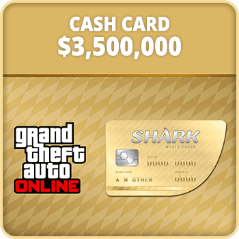 GTA Online WHALE SHARK Cash Card $3500000 product image