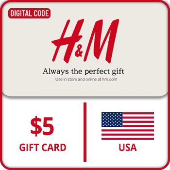 H&M Gift Card $5 USA product image
