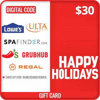 Happy Holidays Gift Card $30 Global product image