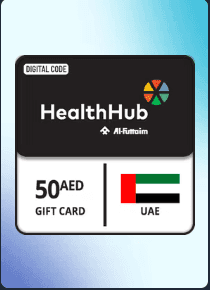 HelthHub Gift Card 50 AED UAE product image