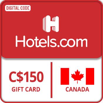 Hotels.com Gift Card 150 CAD CANADA product image