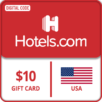 Hotels.com Gift Card $10 USA product image