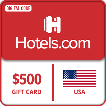 Hotels.com Gift Card $500 USA product image