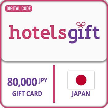 HotelsGift Gift Card 80000 JPY Japan product image
