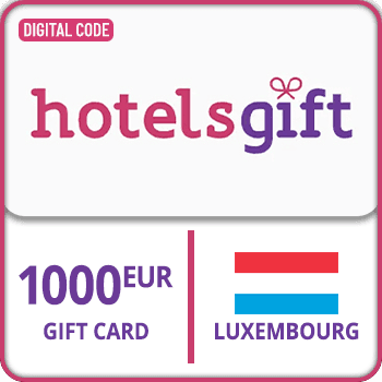 HotelsGift Gift Card €1000 Luxembourg product image