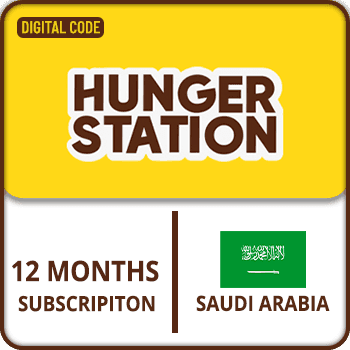 HungerStation Gift Card 12 Months Subscription KSA product image