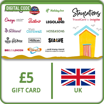 Inspire Staycation Gift Card £5 UK product image