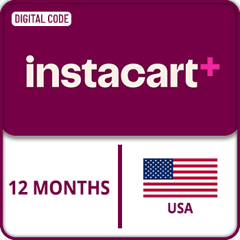 Instacart+ 12 Months Gift Card USA product image