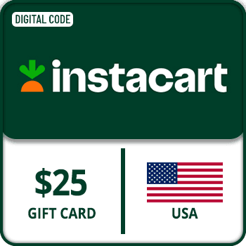 Instacart Gift Card $25 USA product image