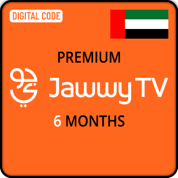 Jawwy TV Premium Gift Card 6 Months UAE product image