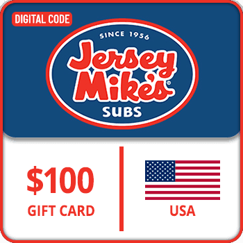Jersey Mike's Subs Gift Card $100 USA product image