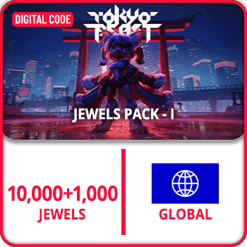 Tokyo Beast Jewel Pack I - 10000 + 1000 Jewels Gift Card Global product image