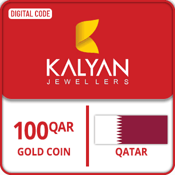 Kalyan Jewellers Gold Coin Gift Card 100 QAR Qatar product image