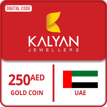 Kalyan Jewellers Gold Coin Gift Card 250 AED UAE product image