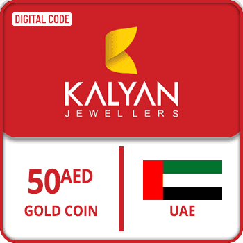 Kalyan Jewellers Gold Coin Gift Card 50 AED UAE product image