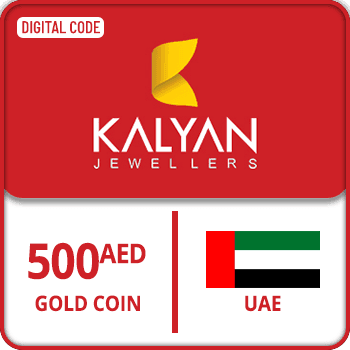 Kalyan Jewellers Gold Coin Gift Card 500 AED UAE product image