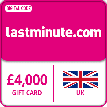 Lastminute.com Gift Card £4000 UK product image