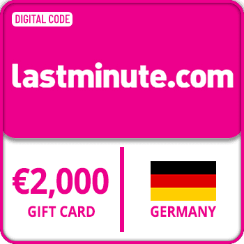 Lastminute Gift Card €2000 GERMANY product image