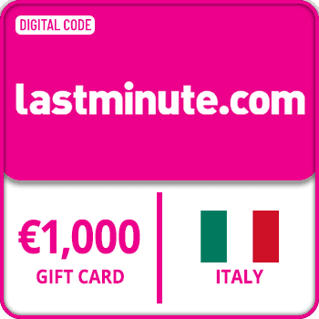 Lastminute Gift Card €1000 ITALY product image